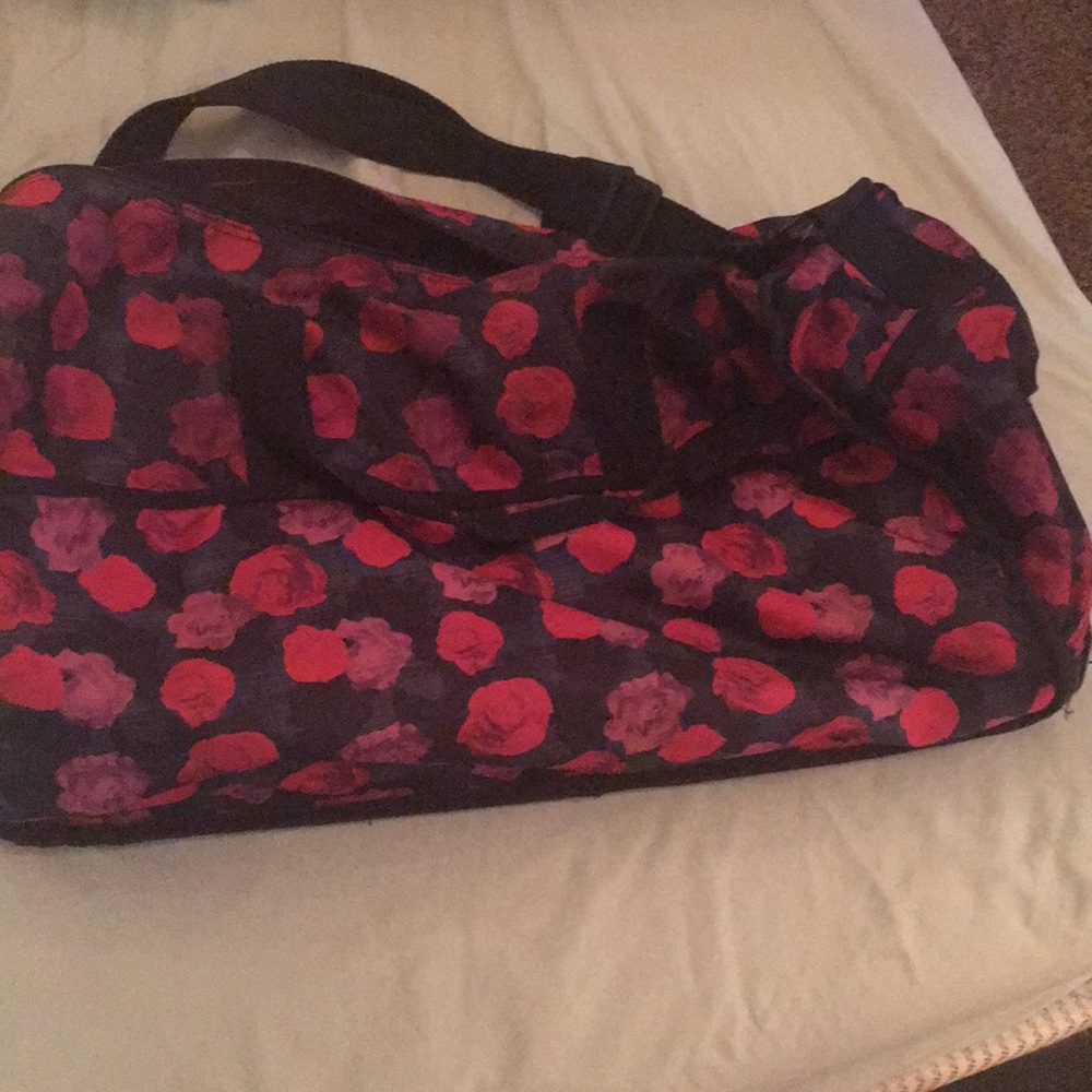 Rose Rolling Duffle Bag